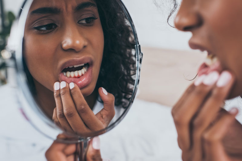 gum disease patient